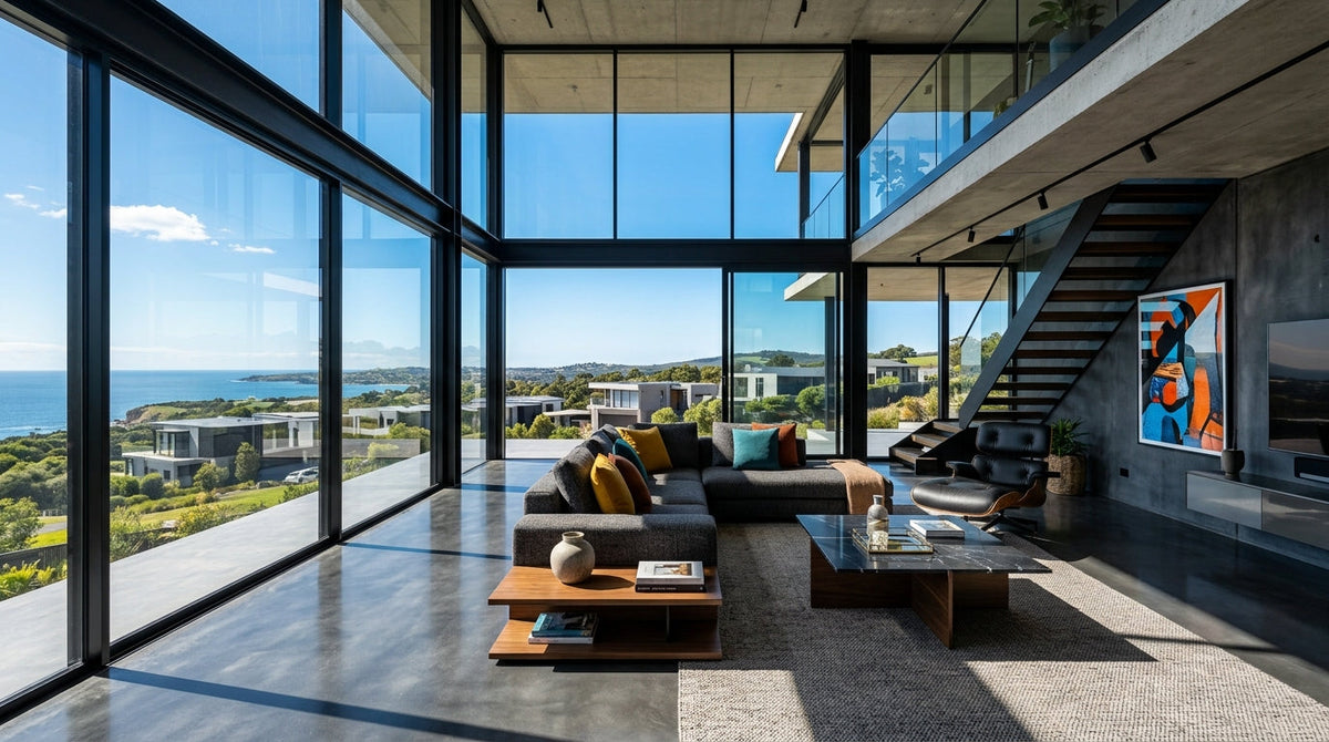 Modern Hillside Villa | Luxury Glass & Steel Residence in Los Angeles