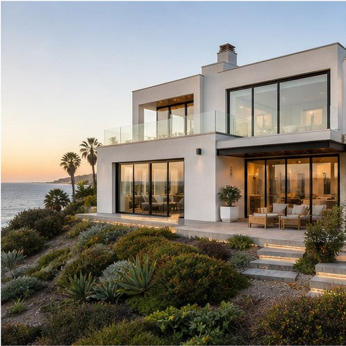 Floor-to-ceiling glazing