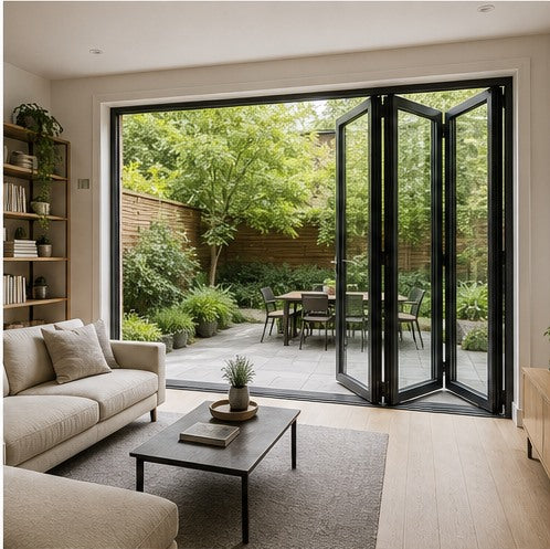 Large-opening door systems