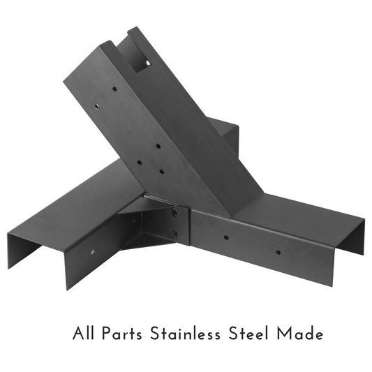 Hammock Stand Kit for Wood Posts (Not Included) | Meruzy.com