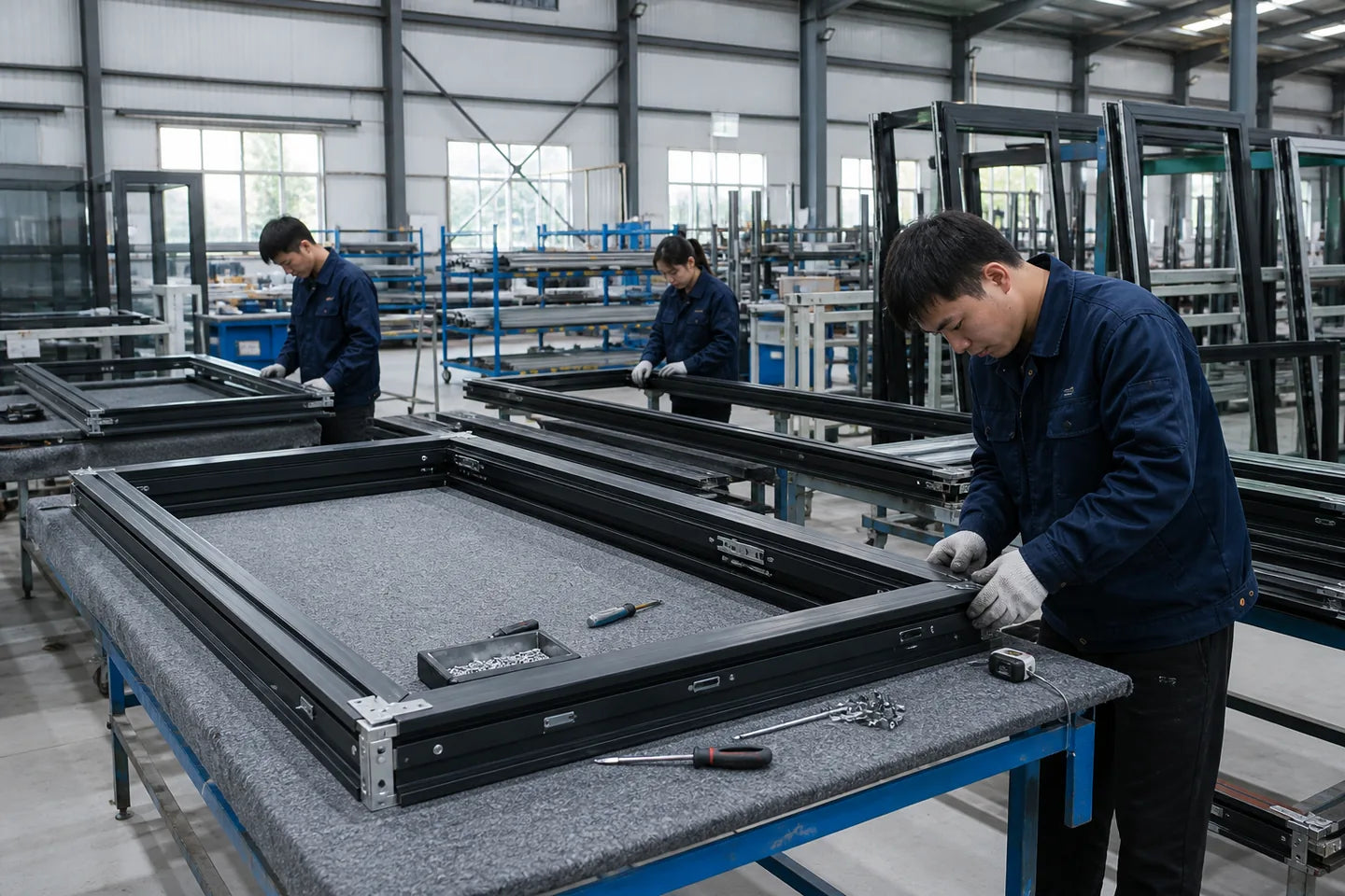 Frame assembly & QC