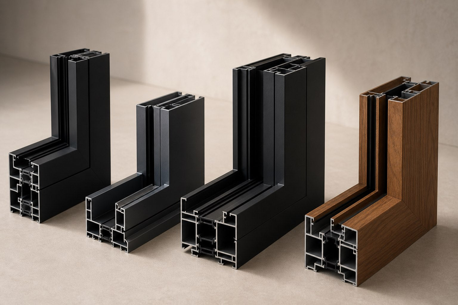 Window and door system profile comparison