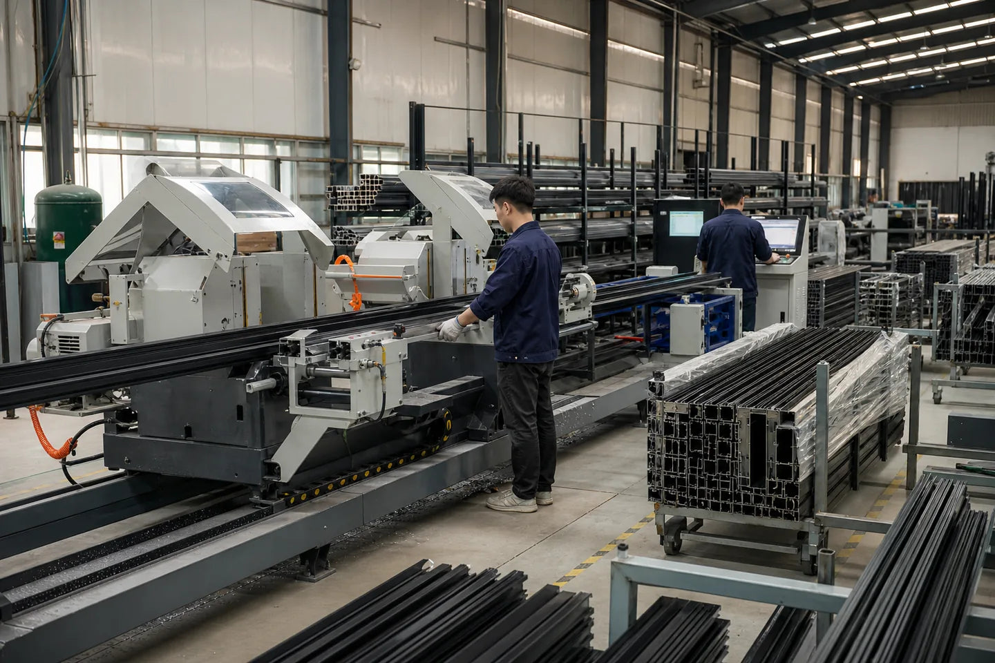 Automated profile cutting