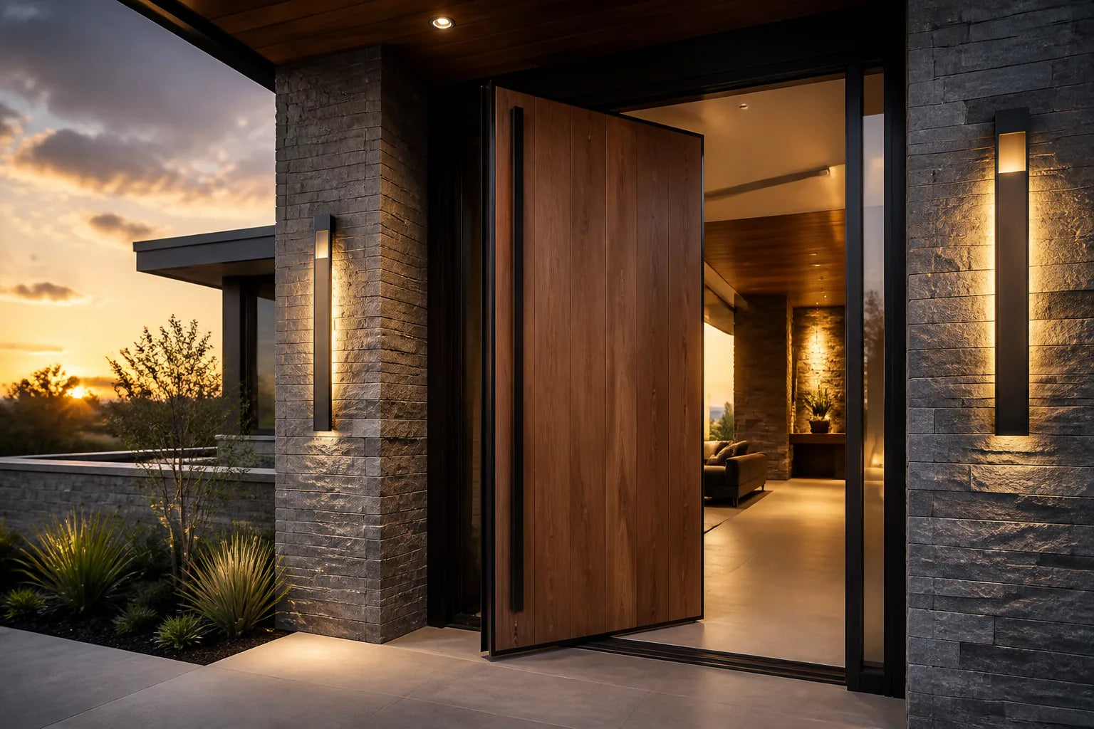 Pivot doors